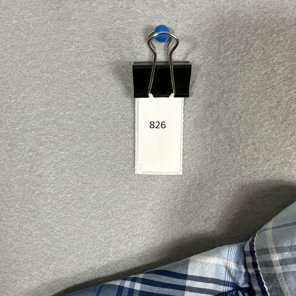 BKE Buckle Shirt Mens X-Large Athletic Fit Pearl Snap Long Sleeve Blue Gray - Picture 11 of 11